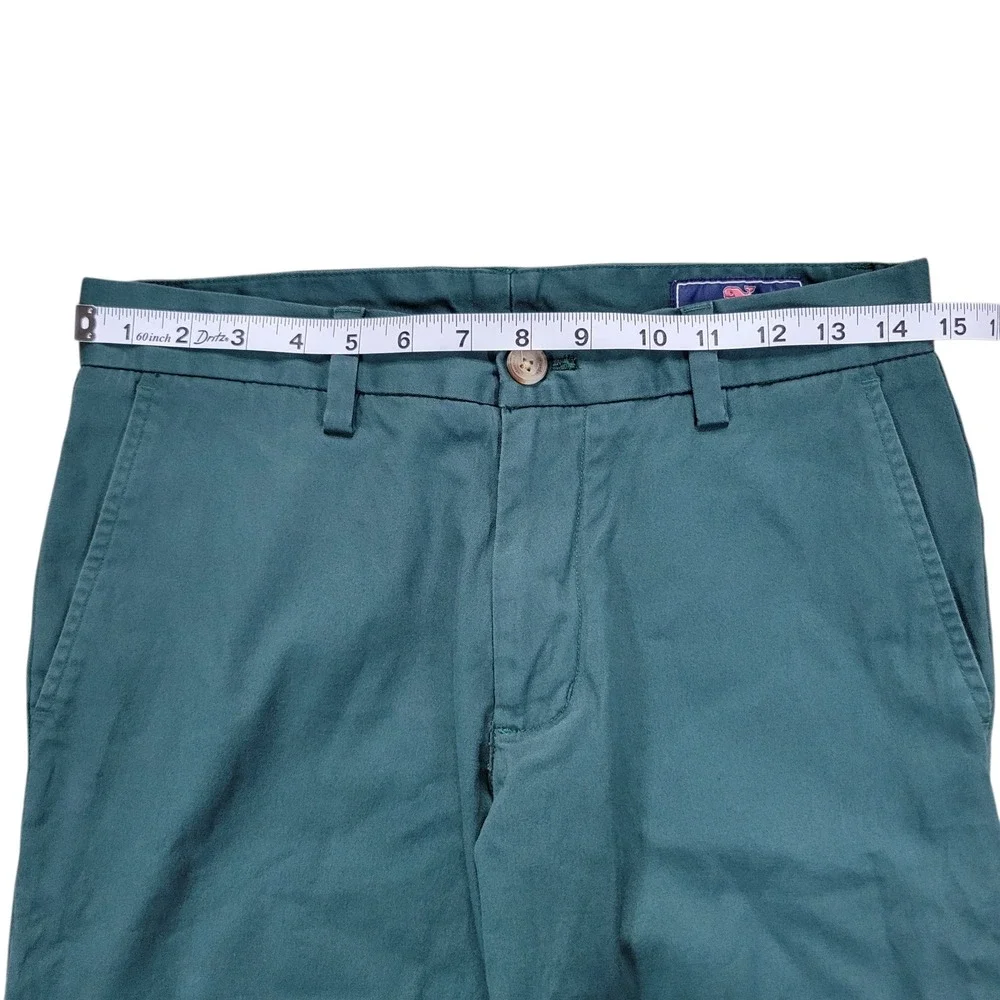 Vineyard Vines Chino Pants Men 28x32 Green Cotton Business Casual Preppy Classic
